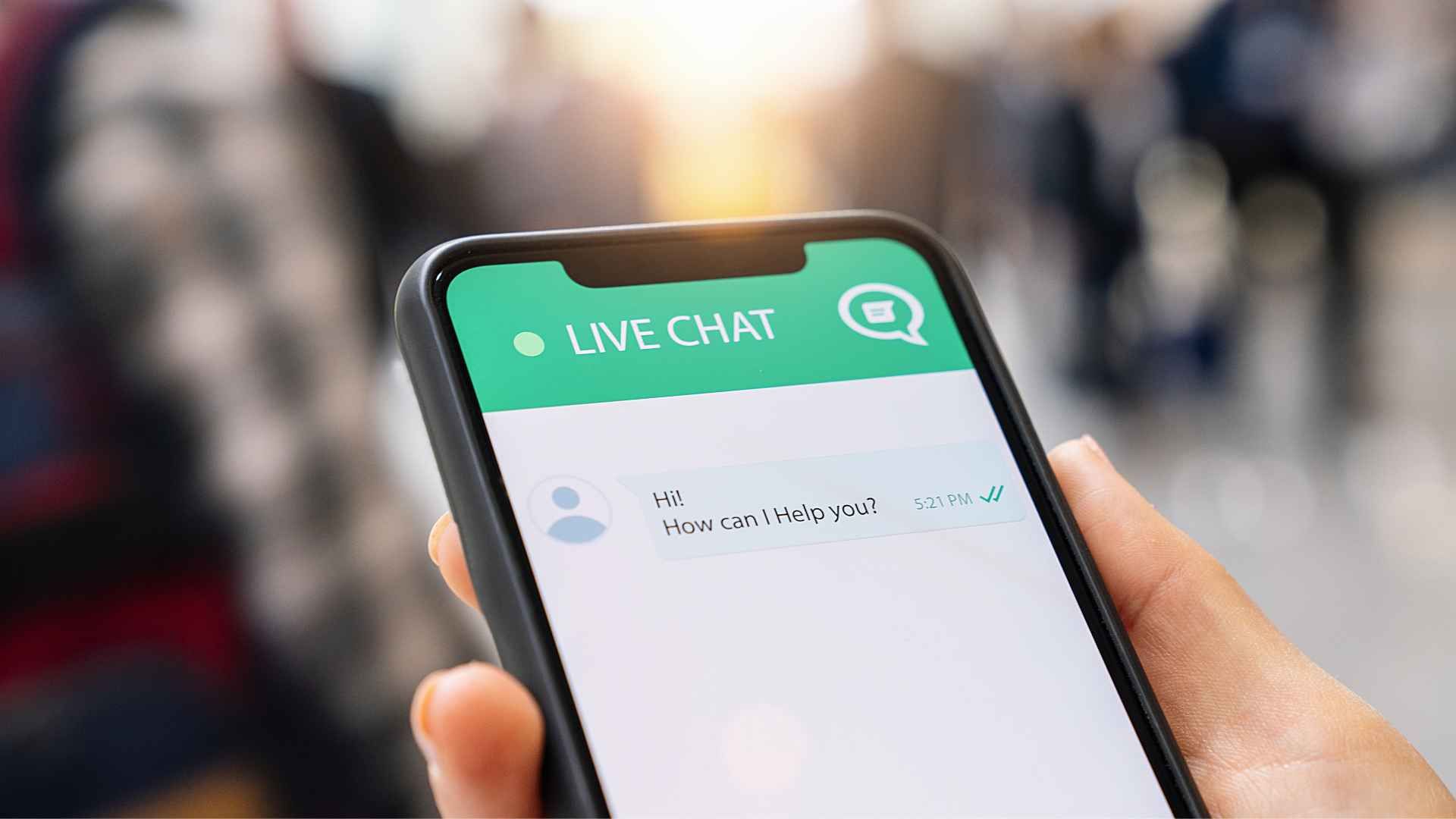 Chat on phone